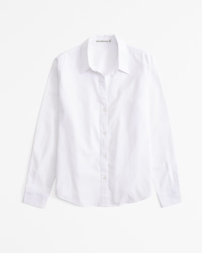 Relaxed Oxford Shirt | Abercrombie & Fitch (US)