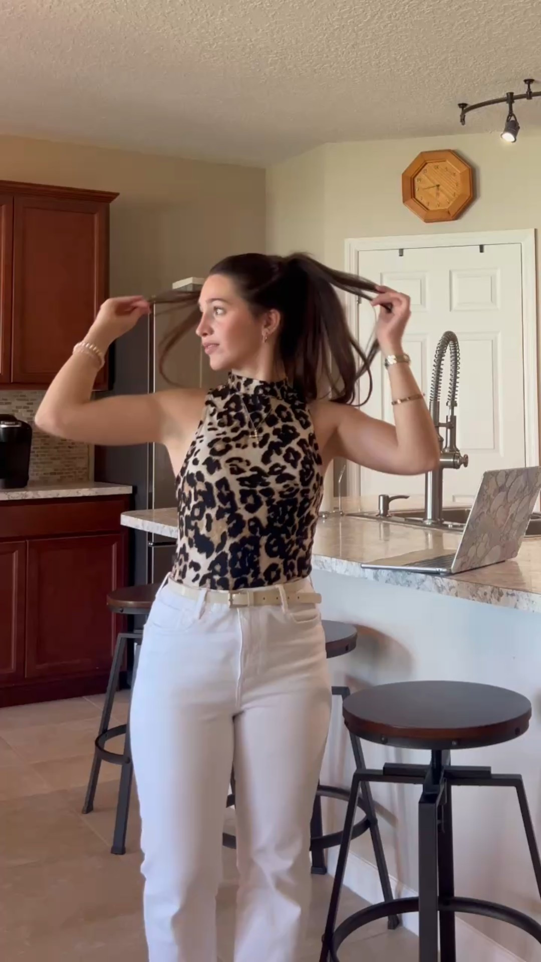 Open house outfit of the day! Getting back to the boots and sweaters 🍁 add a pop to your outfit with leopard print. Happy cozy season girls! Saturday OOTD 🫶

#sweaterweather #spacecoastliving #coastalstyle #discoverunder6k #falloutfitinspo #falloutfits #firstdayofautumn #autumnishere #booties #flarejeans #cozysweater #cozystyle #realtor® #realtorofinstagram #realtorsofig Amazon favorites / snake booties / snake print boots / chunky boots / flare jeans / mother jeans / sweater weather / brown boots / ankle boots / suede boots / flare jeans / white jeans / straight leg jeans / patent belt / neutral / cream / rust / amber / fall maxi dresses / denim skirt / tiered skirt / 2025 fall colors / found it on Amazon / amazon fashion finds / amazon finds / amazon favorites / old money / classic style / rich girl aesthetic / amazon finds fashion / spring dress / travel outfit / old money aesthetic / brown green dress / old money outfit / Spring outfit / workwear / amazon sale / sage green / vacation outfit / swimsuit coverup / date night outfit / amazon designer look for less / amazon looks for less / school college outfits / college tops / Neutral fashion / neutral outfit / Clean girl aesthetic / clean girl outfit / Pinterest aesthetic / Pinterest outfit / that girl outfit / that girl aesthetic / amazon womens fashion / amazon fall womens fashion / amazon fall fashion / amazon fall fashion #ltkparties #ltkpetite #ltkfindsunder100#ltkhalloween 

#LTKShoeCrush #LTKPetite #LTKWorkwear