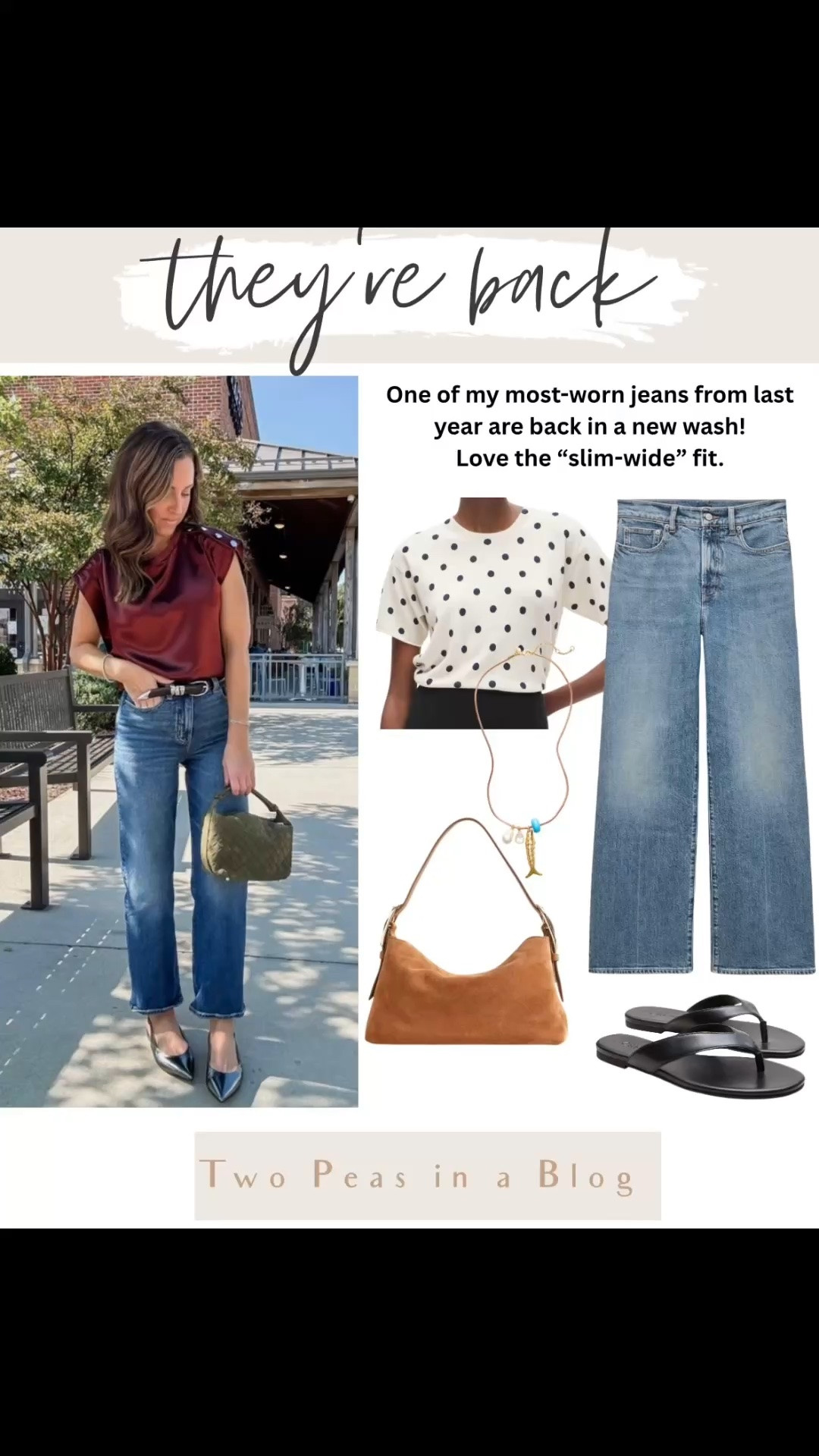 Most worn jeans last year. Back in stock in a new wash. Slim wide jean. J.Crew denim.

#LTKootd #LTKSeasonal #LTKOver40