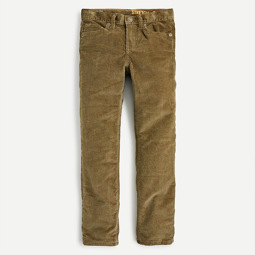 Boys' lined stretch cords | J. Crew US
