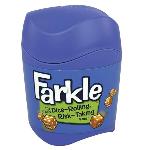 PlayMonster Farkle Classic Dice Game - Family Game Night - Easy to Travel - Ages 8+ | Amazon (US)