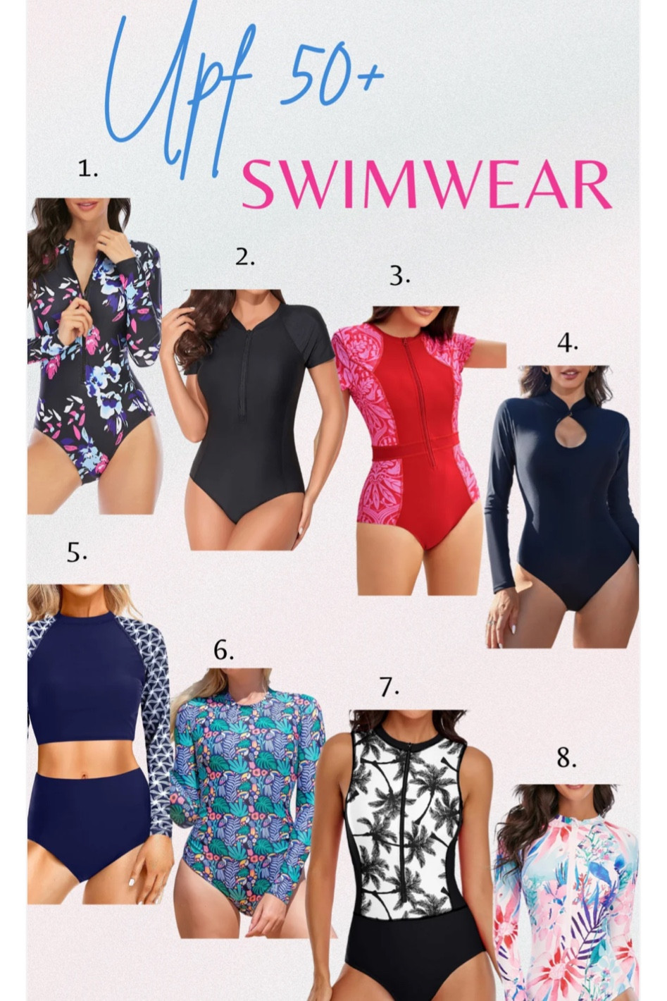 Amazon’s Best UPF 50+ Swimwear