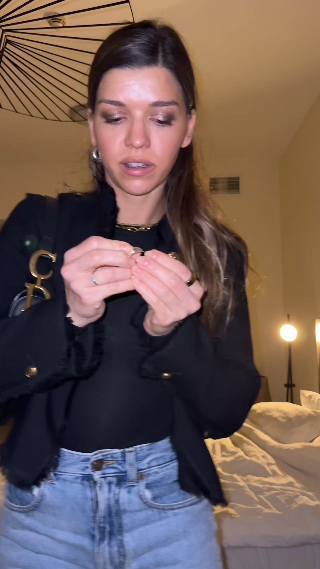 My nighttime skincare routine, after 35 I started taking much better care of my skin and hence my kids are now almost independent, I focus on hydration, retinol and under eye area where I am testing the new peptide eye serum 

#LTKdayinmylife #LTKselfcare #LTKmorningroutine