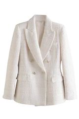 'Valesca' Tweed Suit Blazer | Goodnight Macaroon
