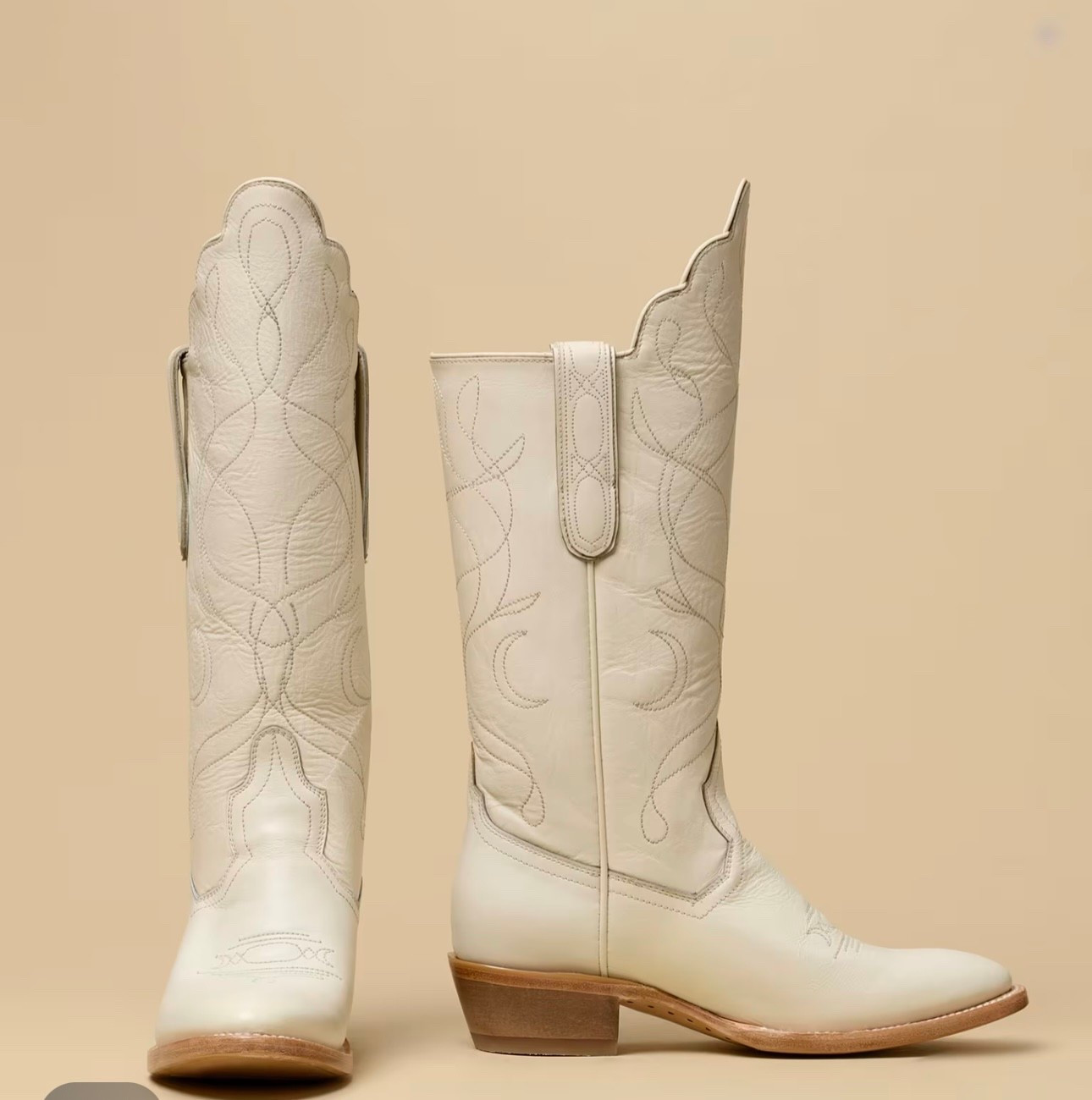 It’s rodeo season & I have a concert I am attending at the end of the summer so I have been on the look out for the perfect boots! I’m literally about to purge all of my boots I have now to buy these in tan and black! I am obsessed with the top detail 

#LTKSeasonal