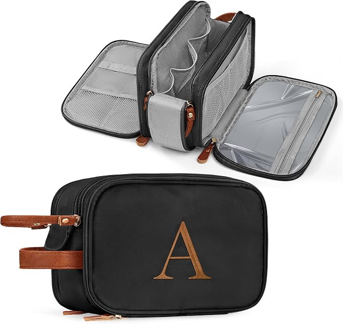 YOOLIFE Personalized Travel Toiletry Bag - Toiletry Bag for Men | Personalized Birthday Gifts for... | Amazon (US)