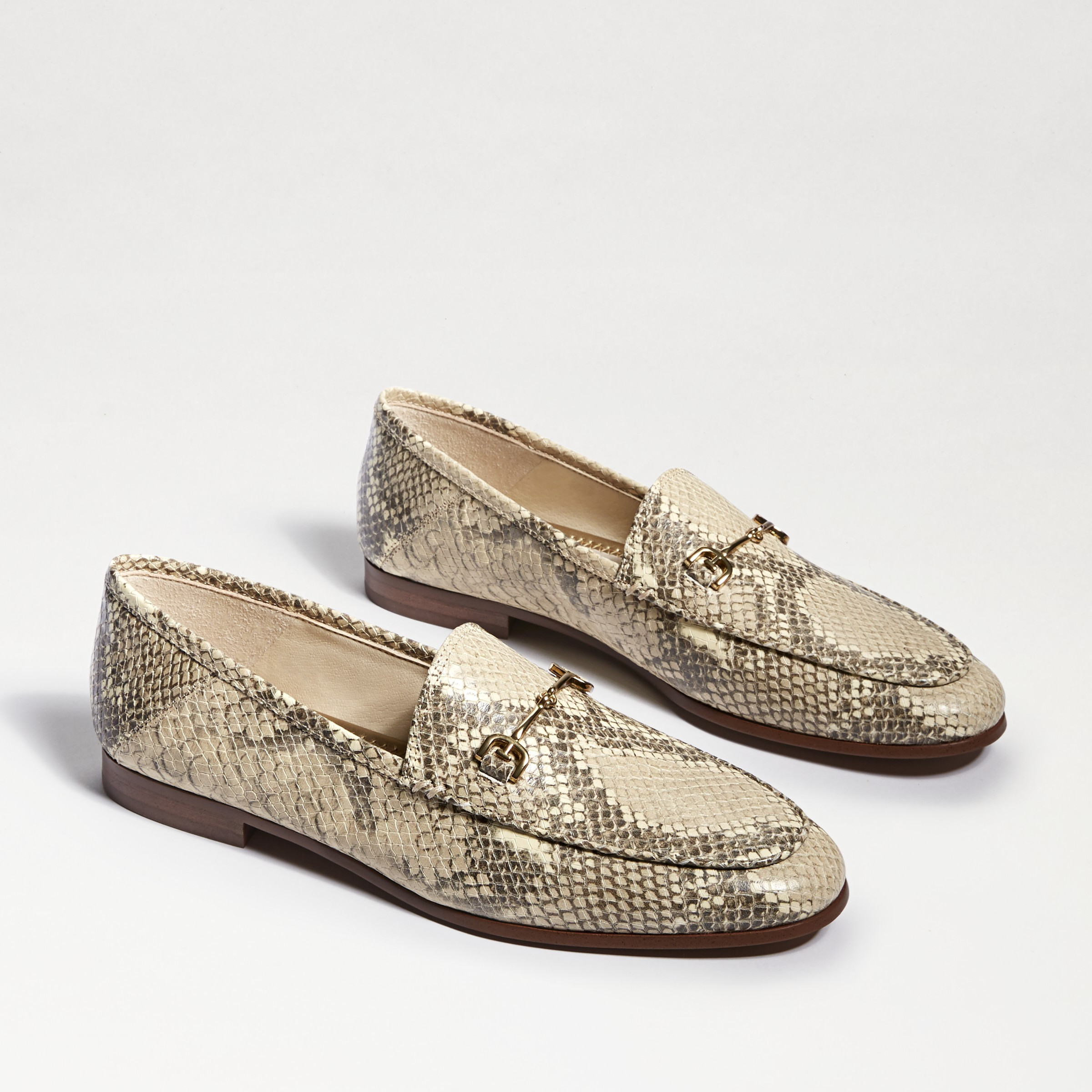 Sam Edelman Loraine Bit Loafer Wheat Multi Snake | Sam Edelman