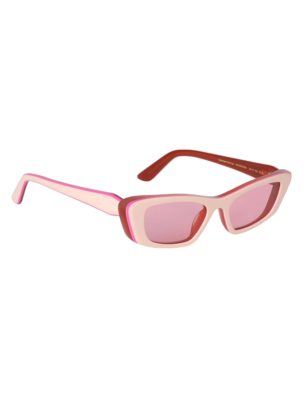 Sunglasses-Zimmermann Uptempo Cat Eye-Pink-ONE SIZE-Zimmermann | ZIMMERMANN (US, CA, EU, MENA)