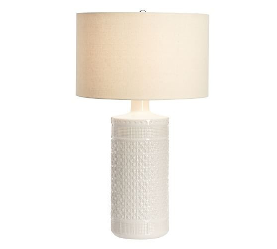 Jamie Young Emma Ceramic Column Table Lamp | Pottery Barn (US)