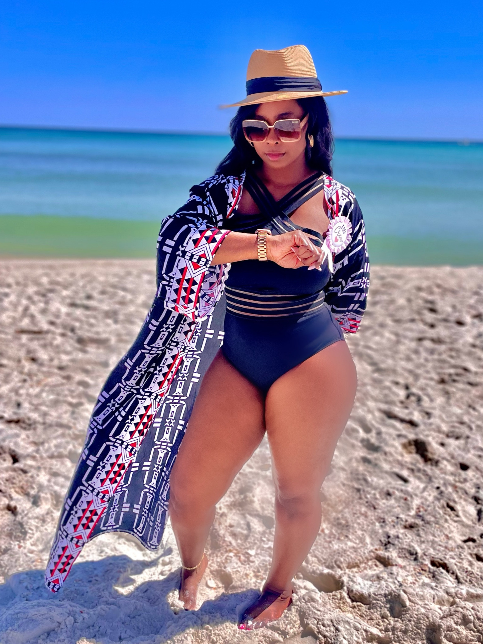 Swimwear Swimsuit. Cute one piece that I wore on vacation, comfy and soft material. 

Vacation Finds, Swim, vacation, coverup, Fedora Hat, Bikini, Beachwear, Beach Vacation. 

#LTKstyletip #LTKSeasonal #LTKswim