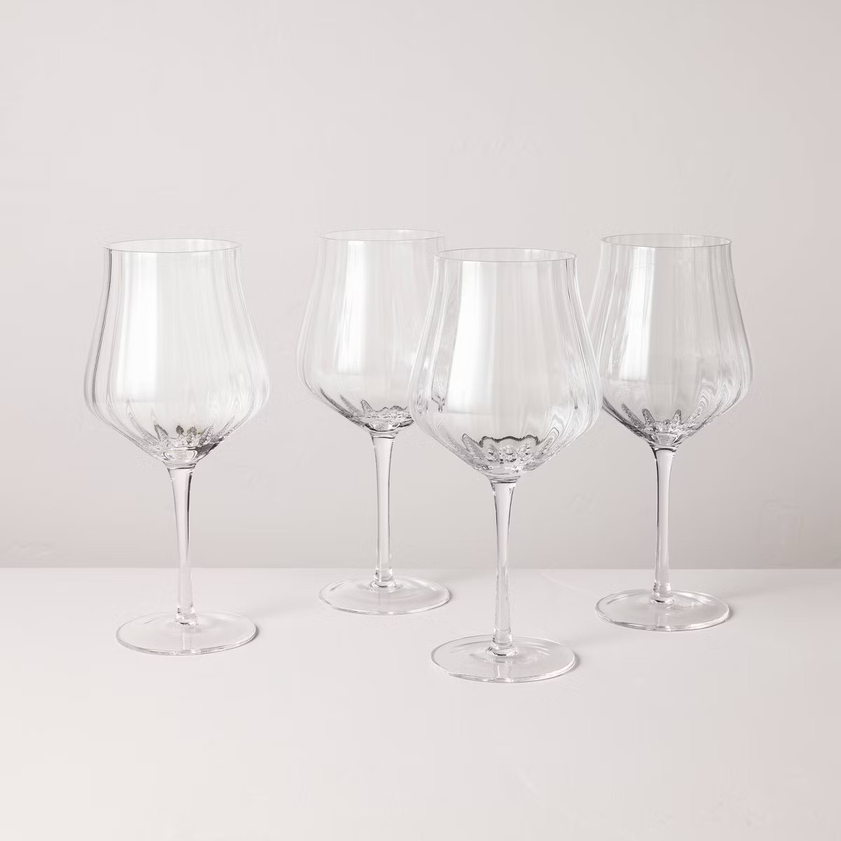 Set of 4 20oz Wine Glasses - Hearth & Hand™ with Magnolia | Target