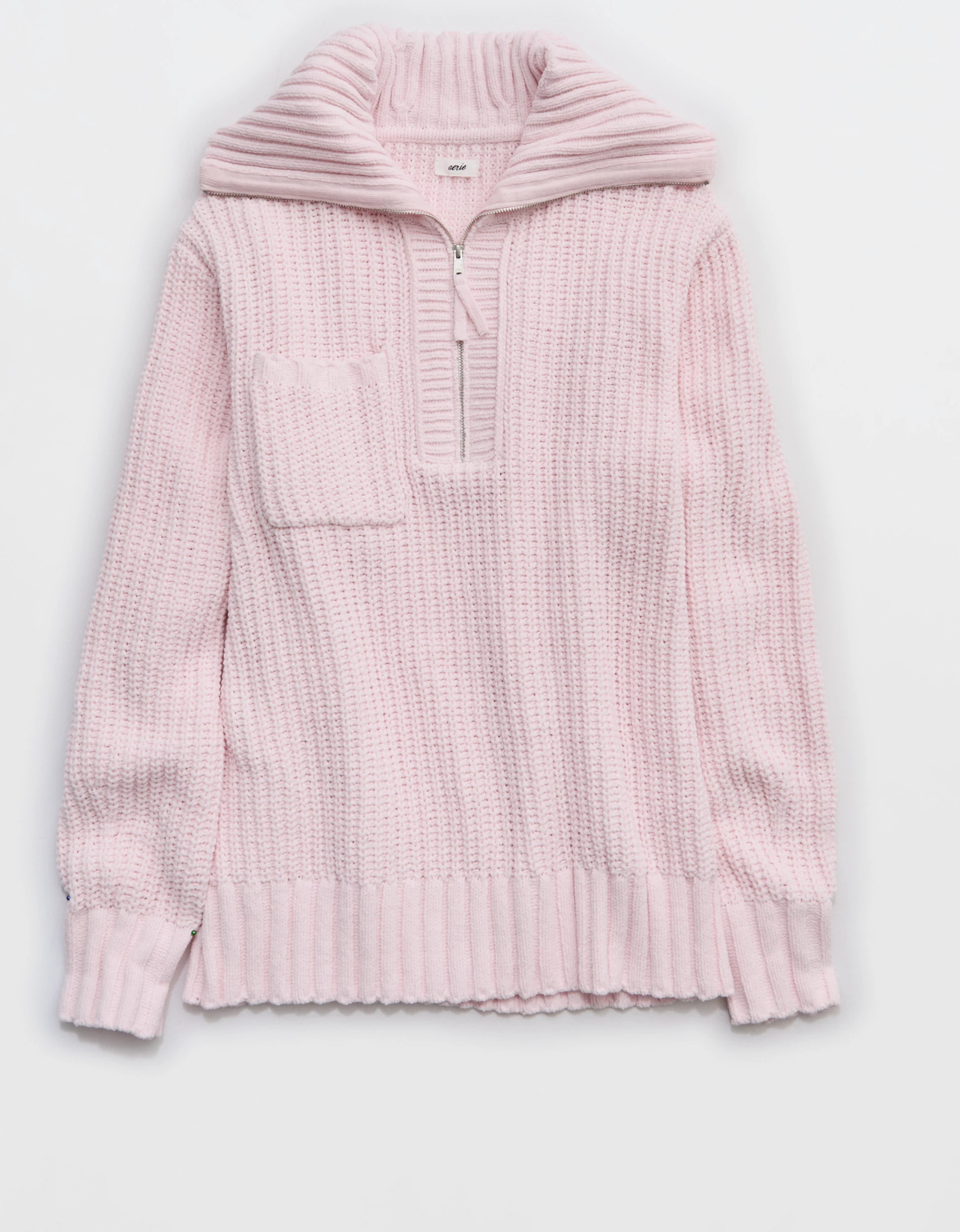 Aerie So Nostalgic Quarter Zip Sweater | Aerie