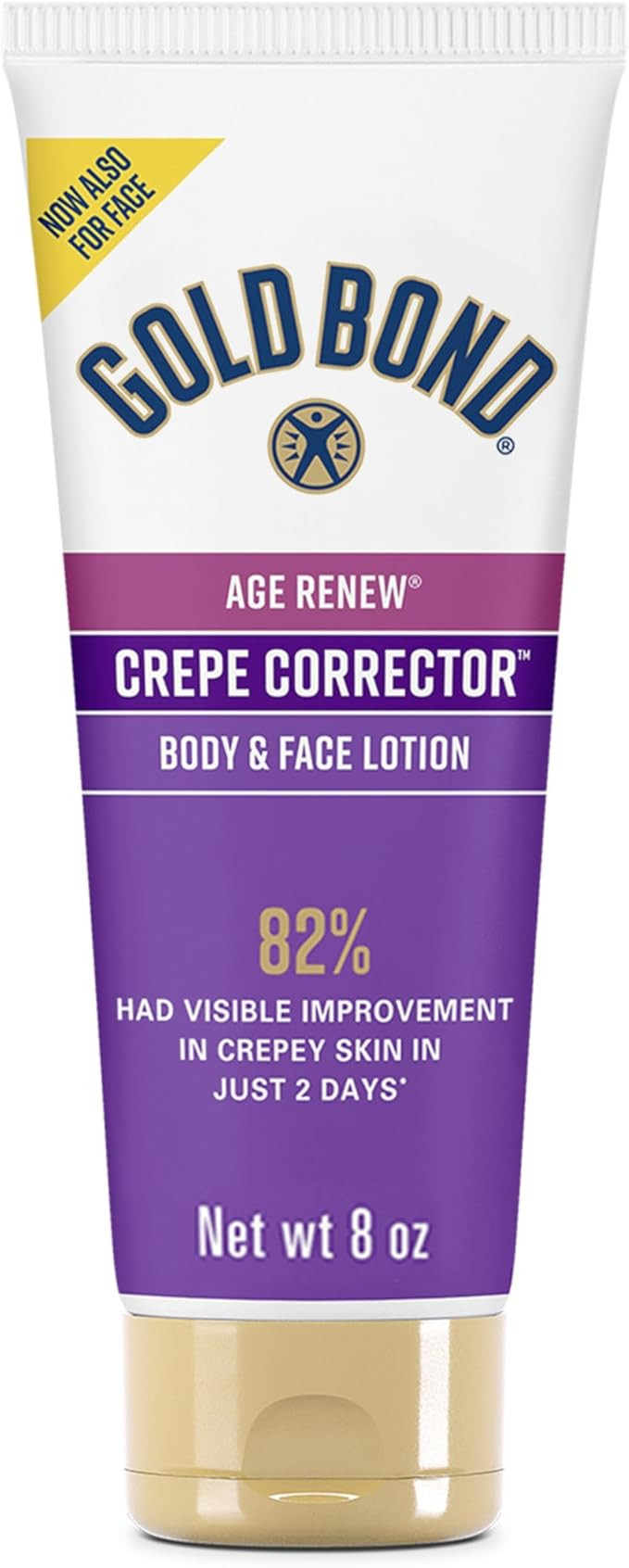 Gold Bond Age Renew Crepe Corrector Body Lotion, Replenishing & Smoothing Formula, 8 oz. | Amazon (US)