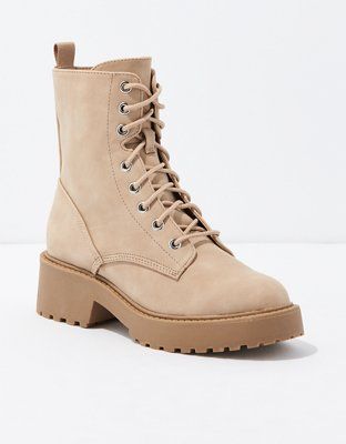 AE Chunky Lace-Up Boot | American Eagle Outfitters (US & CA)