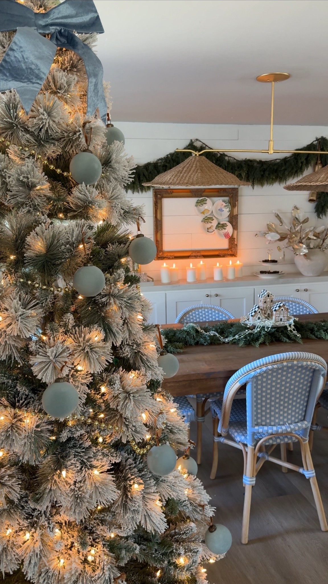 Dining room views with @Perigold. Add joy to every surface from tabletops to treetops. Using the most gorgeous tableware pieces from MacKenzie-Childs, Lenox, Vietri, and Royal Copenhagen. These Christmas stems add the perfect sparkle to the space. This tree is amazing quality, so realistic! But my favorite is the tableware. The detail and quality will elevate any holiday hosting!! 

#Perigold #PerigoldDesign #PerigoldPartner #mackenziechilds #lenox #royalcopenhagen #vietri #nationaltreecompany @lenox @royalcopenhagen @vietriinc @mackenziechilds @nationaltreecompany 

#LTKHome