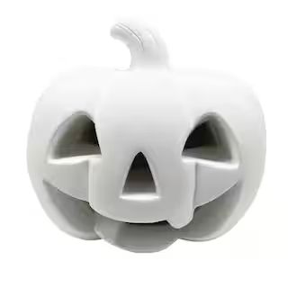 8" Jack-O-Lantern Unfinished Plaster Decoration by Make Market® | Michaels Stores