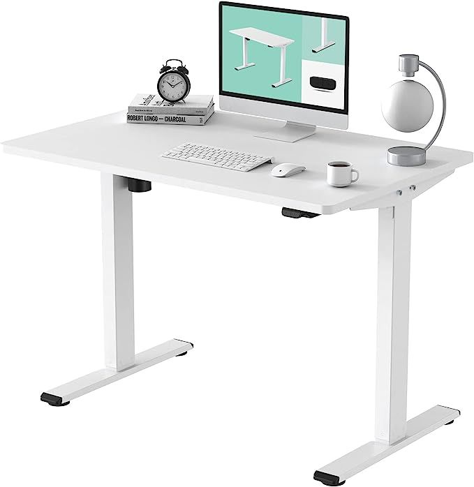 FLEXISPOT Electric Standing Desk Whole Piece 48 x 30 Inch Desktop Adjustable Height Desk Home Off... | Amazon (US)