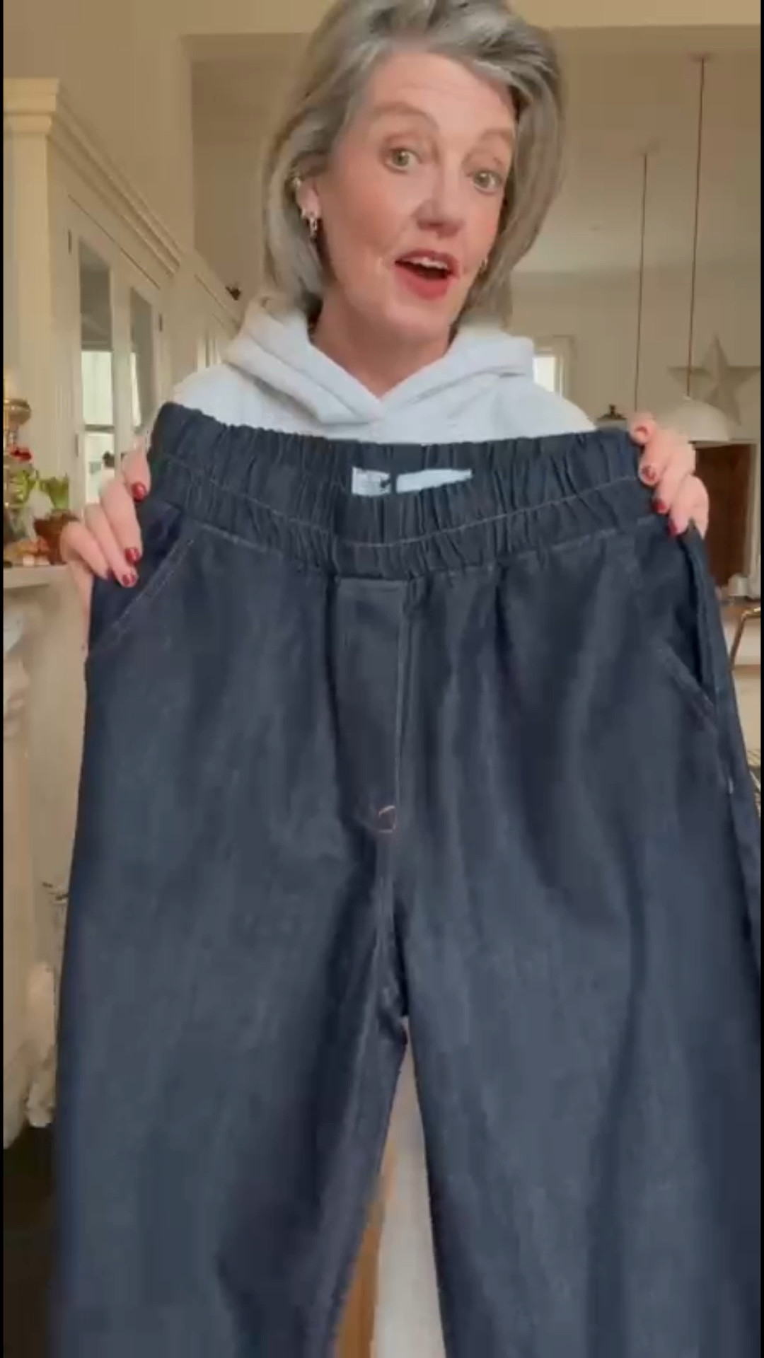 I love an elasticated waist in January - These ones are 100% Cotton so they are lovely and soft! 
Wearing jeans 12 regular and I’m 5ft 5 for reference. 
Hoodie and joggers size medium 
I always size up in M&S cashmere
Jacket size Medium 

Winter Style, Winter Outfit, Winter Outfit Inspiration, January Style, Layering, Casual Style, Hoodie, T-Shirt, Boots, Everyday Outfit 

#LTKeurope #LTKwinter #LTKuk