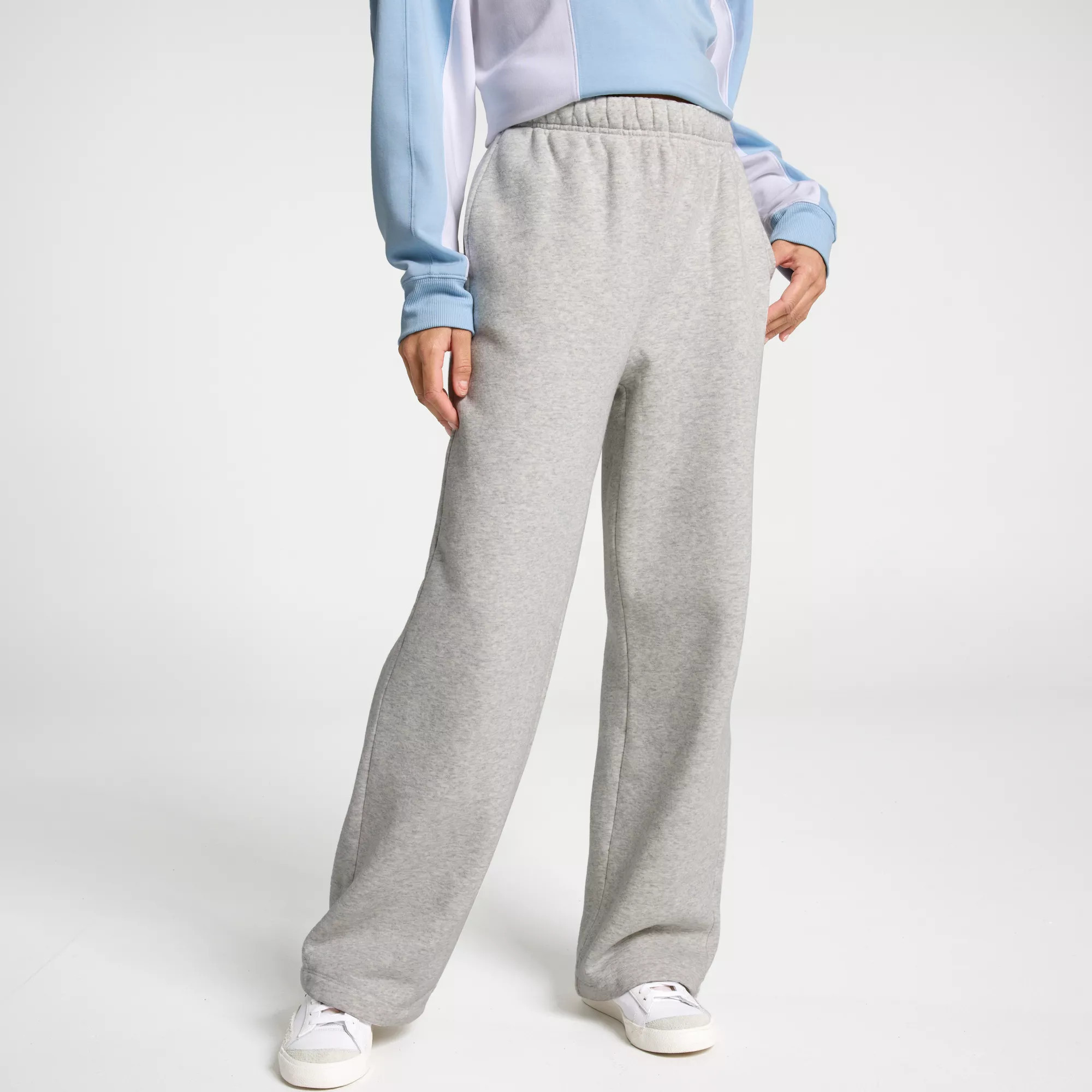 DSG Women's Classic Fleece Straight Leg Pants, Large, Light Heather Grey | DICK'S Sporting Goods