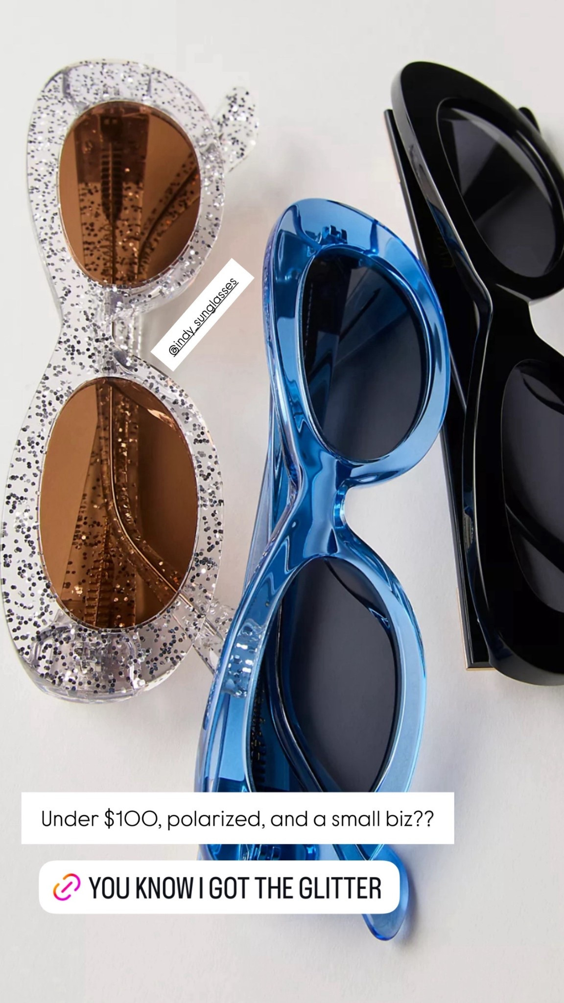 The cutest summer sunglasses come in at just under $100! You know I got the glitter  

#LTKStyleTip #LTKSwim #LTKFindsUnder100
