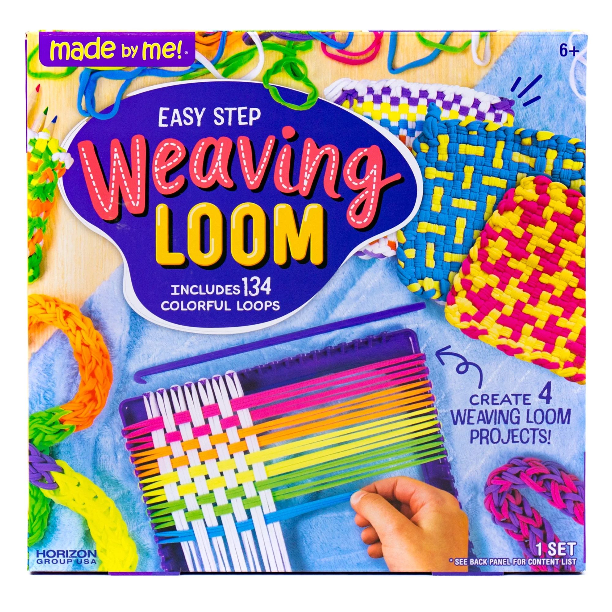 Made by Me! Easy Step Multi-color Weaving Loom, Boys and Girls, Child, Ages 5+ | Walmart (US)