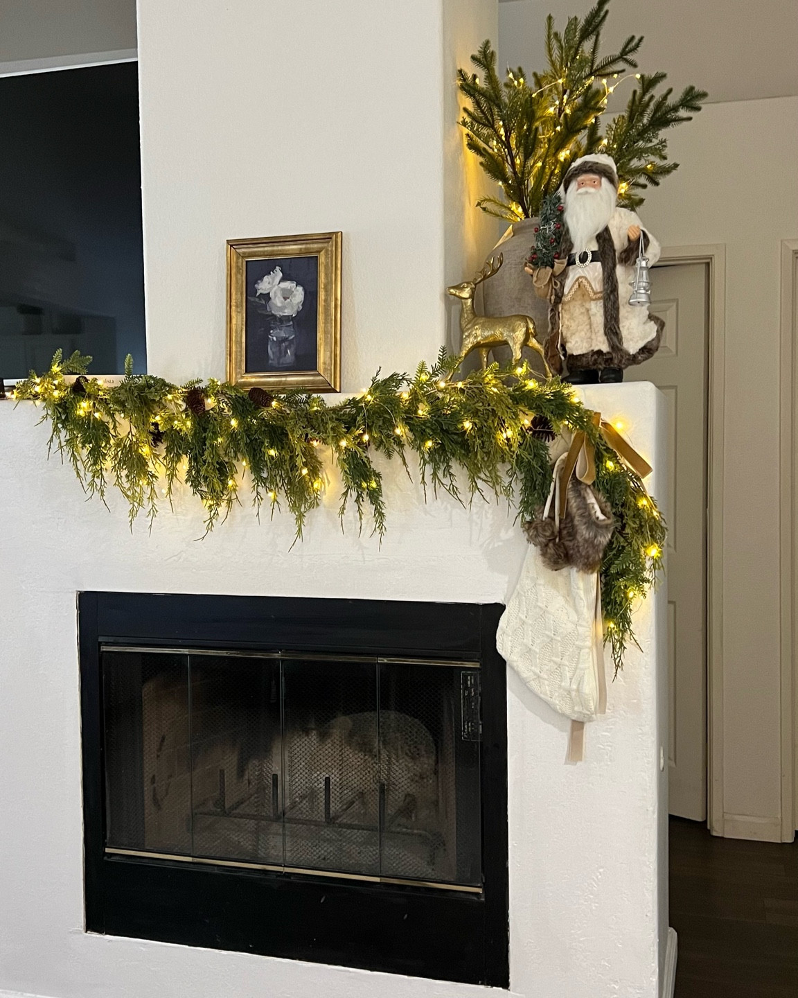 mantel Christmas decorrations

#LTKSeasonal #LTKHoliday #LTKhome