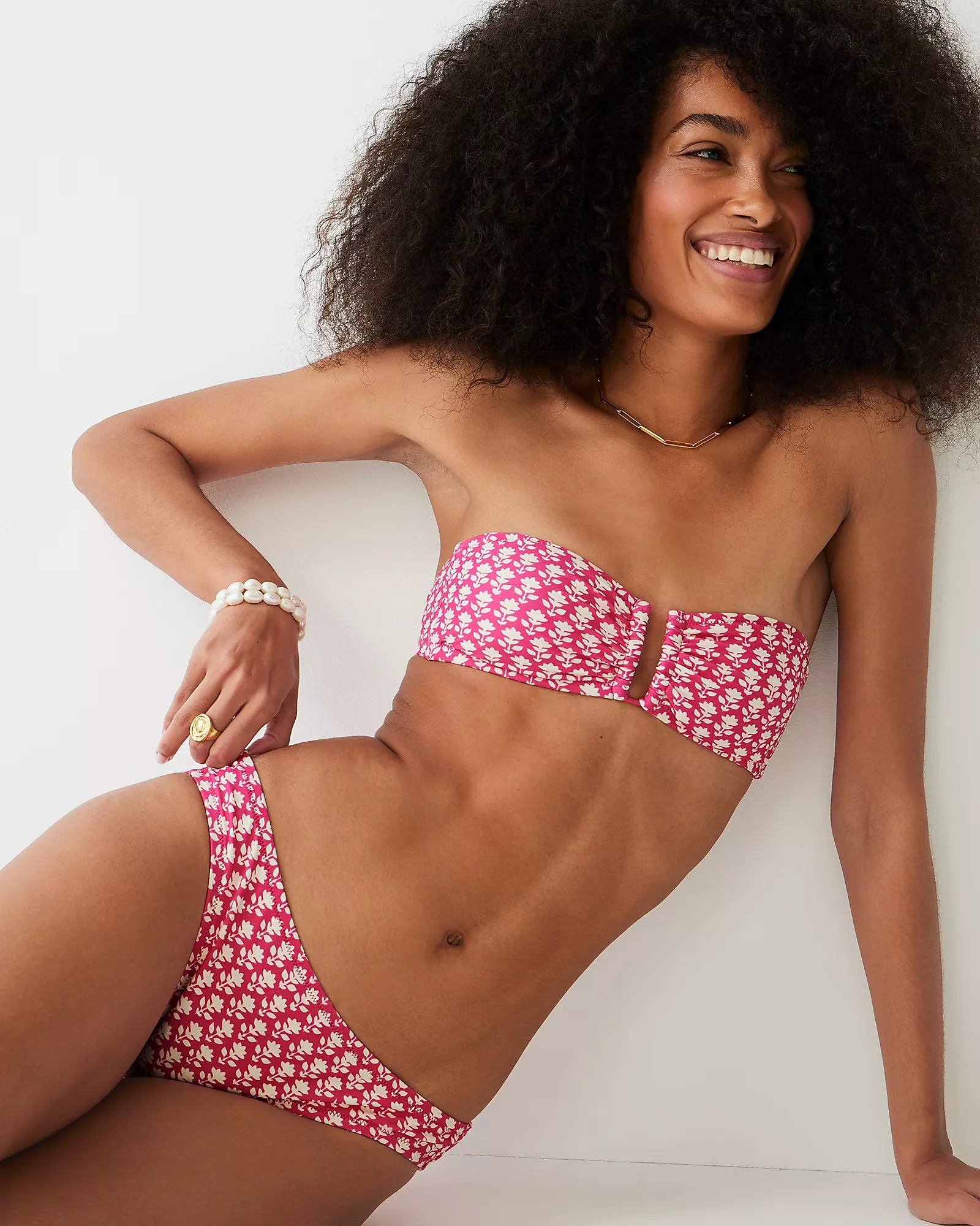 J crew bandeau store bikini