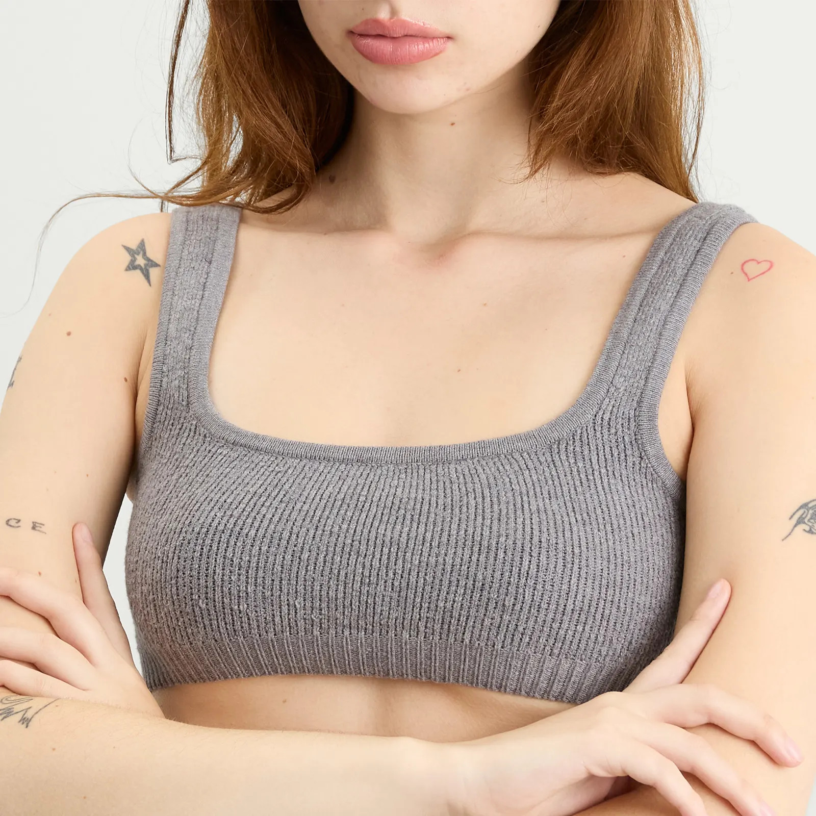 SKIMS Textured Knit Bralette | END. Clothing