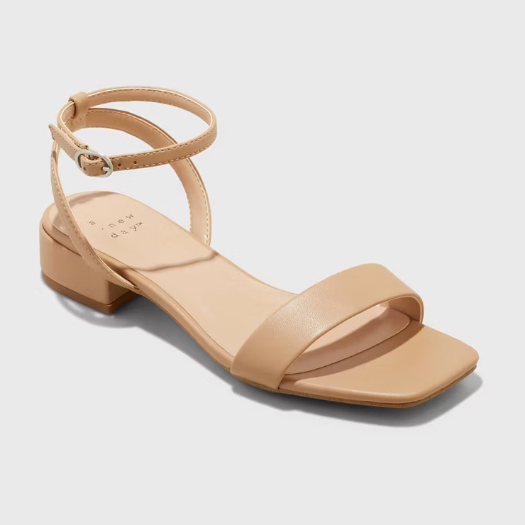 Women's Delores Ankle Strap Sandals - A New Day™ | Target