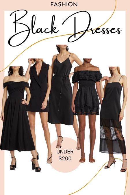 Black dresses perfect for any special occasion, on sale now under $200

#LTKStyleTip #LTKSummerSales #LTKSaleAlert