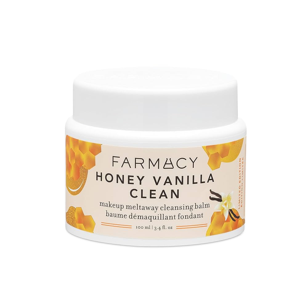 Farmacy Makeup Remover Cleansing Balm - Honey Vanilla Waterproof Makeup Remover & Oil Based Clean... | Amazon (US)