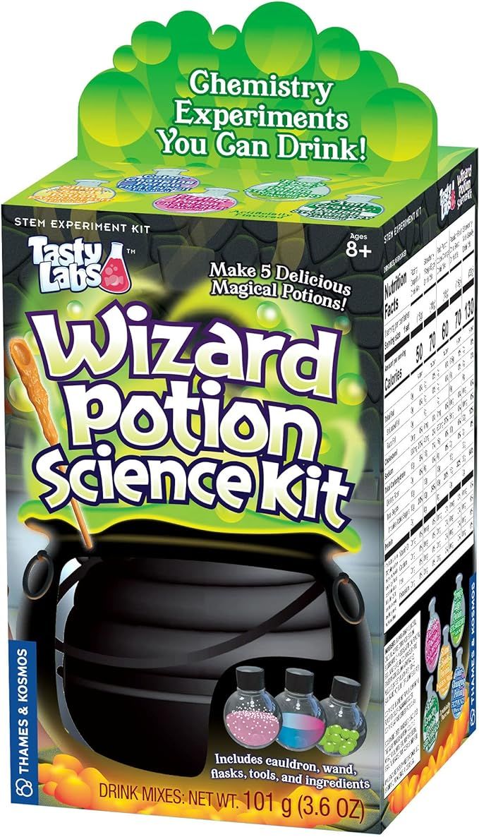 Thames & Kosmos Tasty Labs: Wizard Potion Science Kit | Make 5 Delicious Magical Potions | Chemis... | Amazon (US)