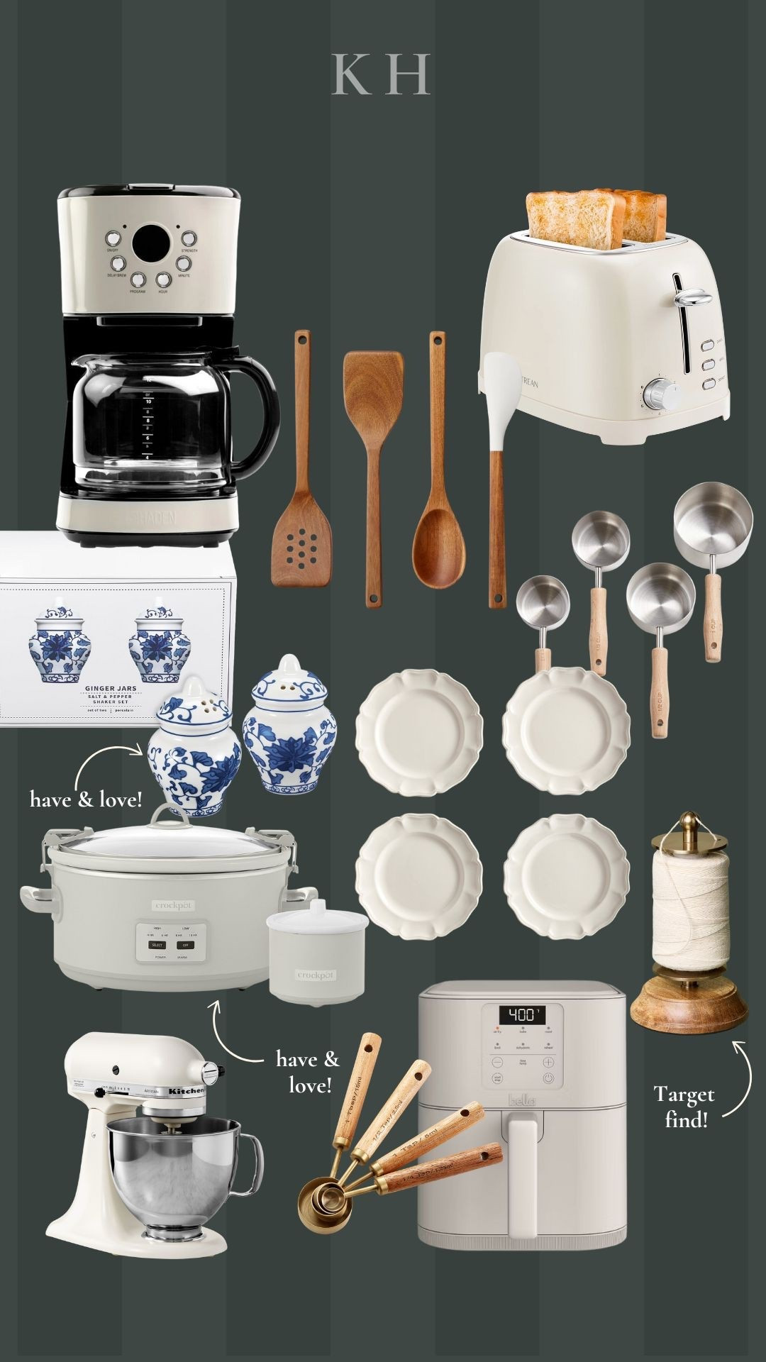 Where form meets function ✨ These kitchen staples aren’t just pretty—they actually make life easier (and more cozy) in the kitchen. #kitchenmusthaves #homedetails #kindredhomestead

#LTKHome