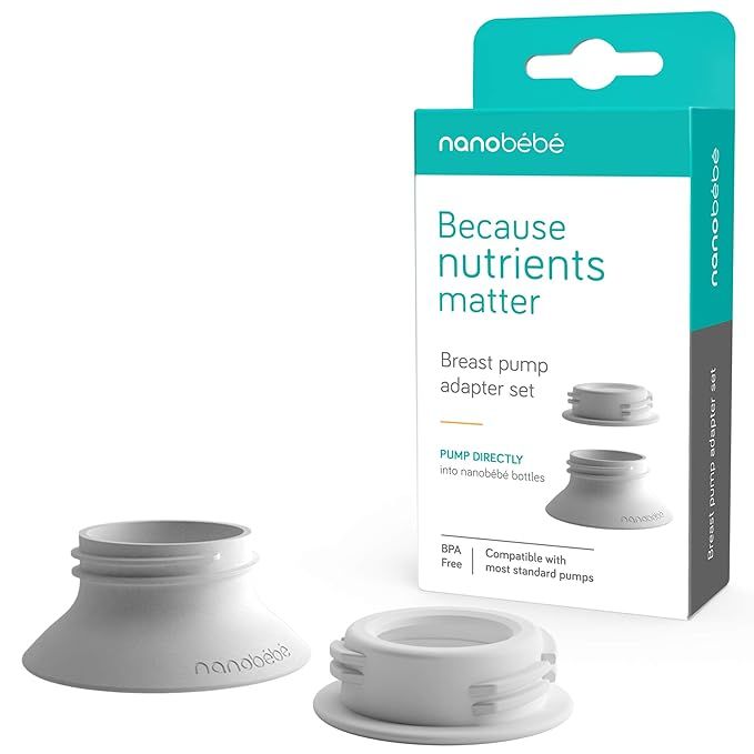 nanobebe Breast Pump Adapter Set | Amazon (US)