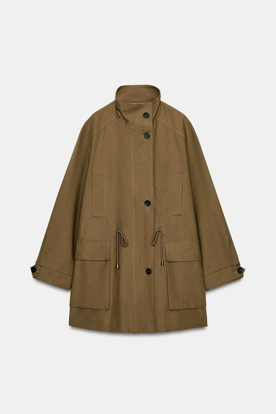 OVERSIZED PARKA ZW COLLECTION | Zara US