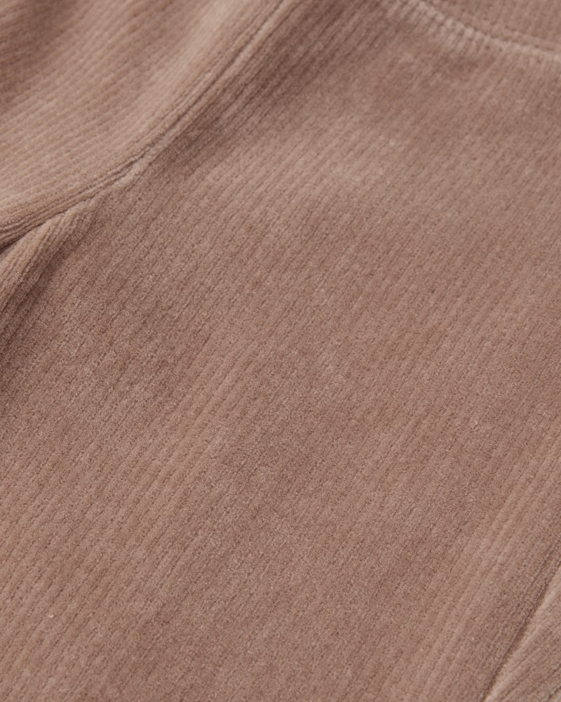 girls high rise corduroy flare pants | girls bottoms | Abercrombie.com | Abercrombie & Fitch (US)
