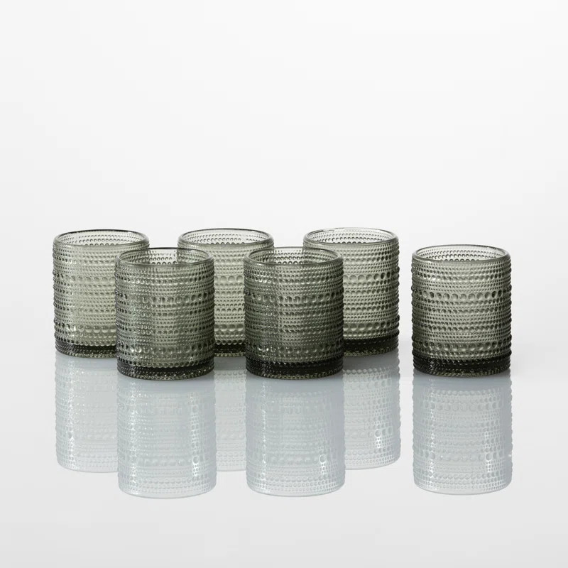 Fortessa Jupiter 6 - Piece 10oz. Glass Drinking Glass Glassware Set (Set of 6) | Wayfair North America