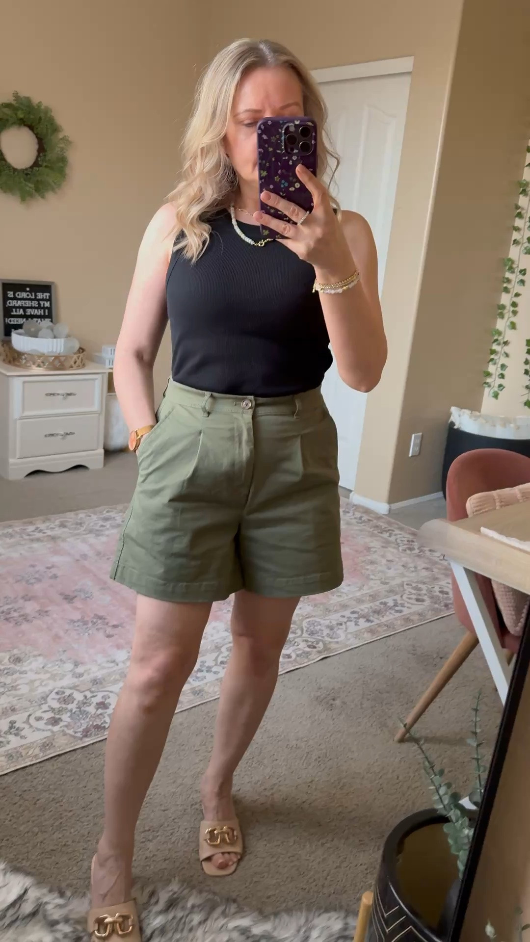 Simple and comfy summer outfit idea: Amazon High-Rise Relaxed Elastic Back Shorts for $17 and organic cotton tank top from Quince for $15. This amazing tank top is back in stock in black. It’s a great closet staple. 

#LTKSeasonal #LTKOver40 #LTKPetite #LTKootd
