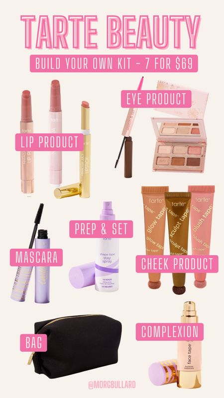 Tarte Build Your Own Kit | Tarte Makeup | Tarte Beauty 

#LTKsalealert #LTKbeauty #LTKfindsunder50