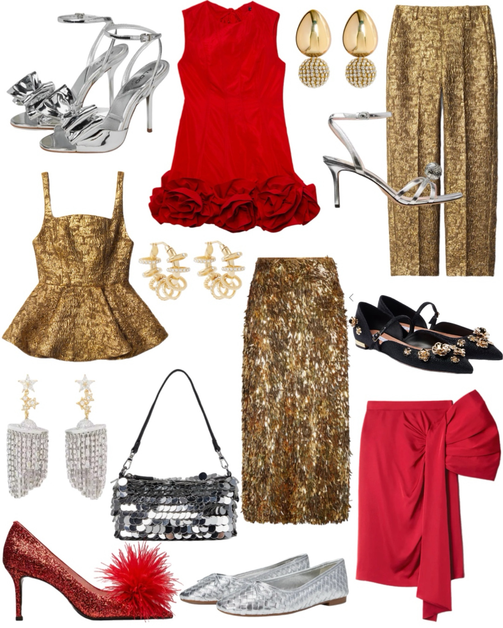 Golden ✨ Love these glam dresses, pieces, and statement accessories for parties and New Year’s Eve looks. ✨

#LTKParties #LTKStyleTip #LTKShoeCrush