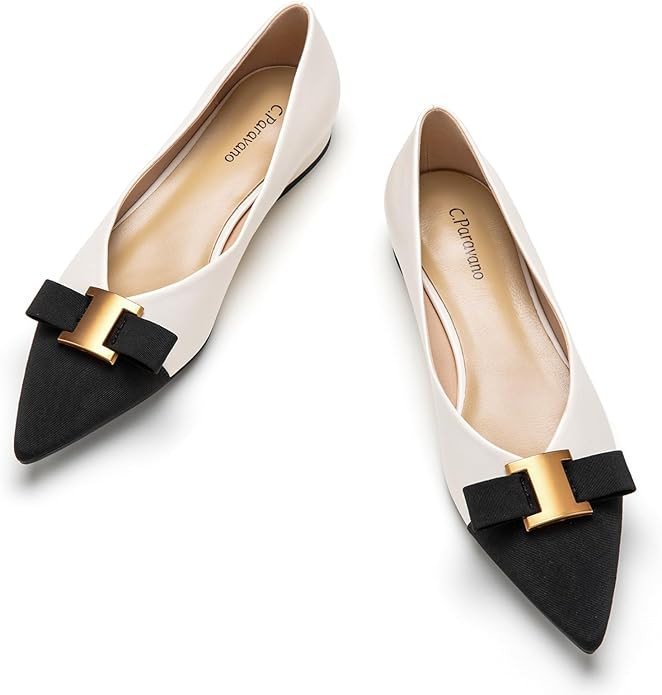 C.Paravano Flats for Women | Pointed Toe Flats | Ballet Flats | Women Shoes Dressy Comfortable | Amazon (US)