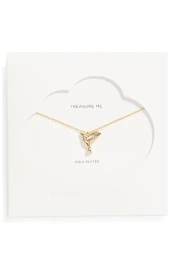 Estella Bartlett Hummingbird Pendant Necklace | Nordstrom | Nordstrom