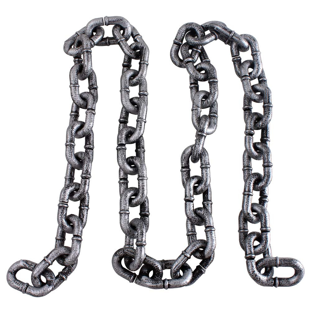 Plastic Halloween Decoration Chain Costume Prop, 6-feet Long | Amazon (US)