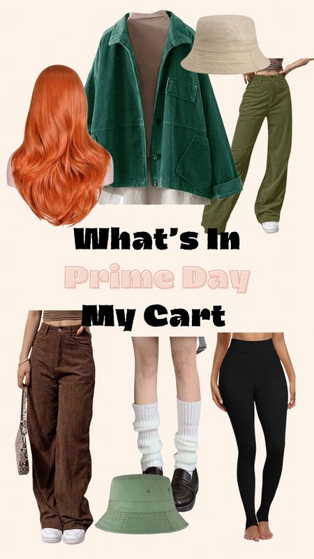 What’s in my cart for the Prime Day Early Access Sale for Fall and Halloween. I’ve been looking for brown corduroy pants and these were recommended to me. I also wanted leg warmers and fleece lined tights to wear under skirts. The corduroy jacket is to add texture to outfits and keep me warm. The wig may throw you off but it’s for my Halloween costume 🎃

#LTKU #LTKsalealert #LTKHalloween