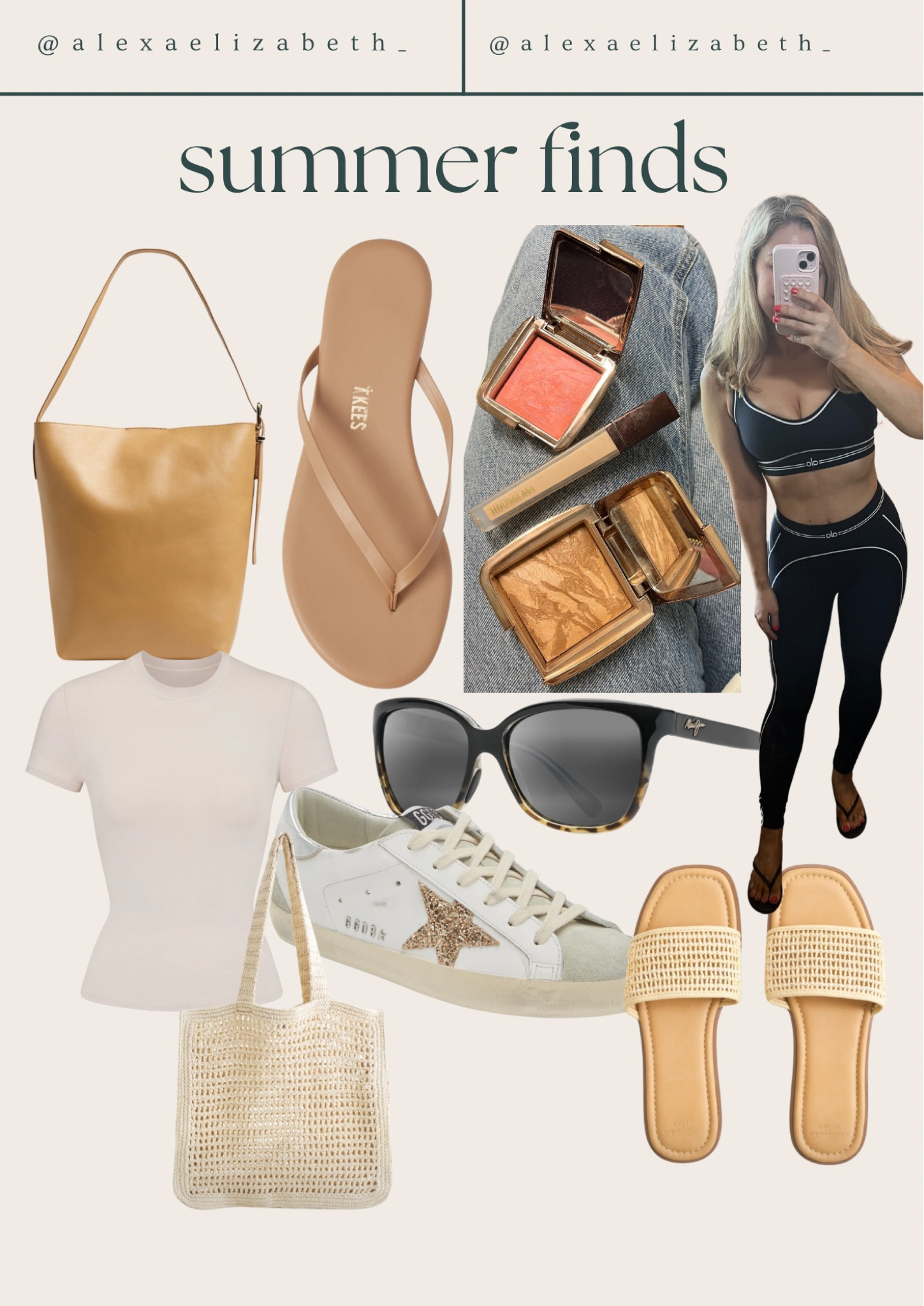 Summer favorites 

#LTKSeasonal #LTKItBag #LTKShoeCrush