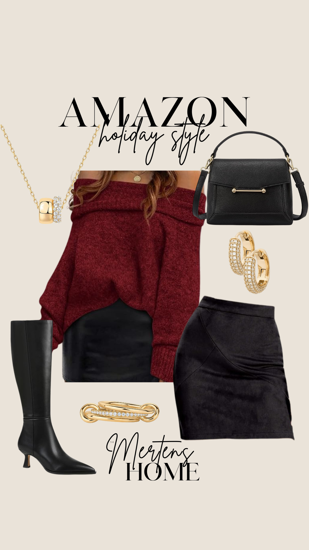  Amazon holiday style outfit—festive, cozy, and perfect for every celebration this season 🎄✨  

 #LTKHoliday #LTKStyleTip