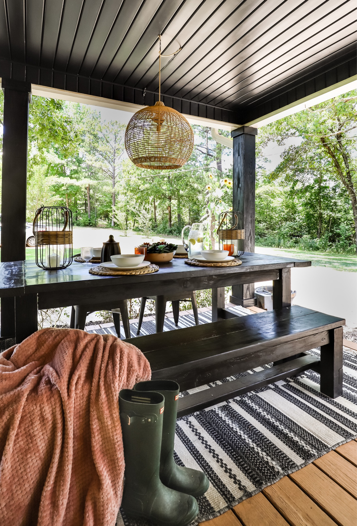 Outdoor dining & entertaining: backyard, patio decors outdoor table & chairs, string lights, outdoor chairs 

#LTKSeasonal #LTKstyletip #LTKhome