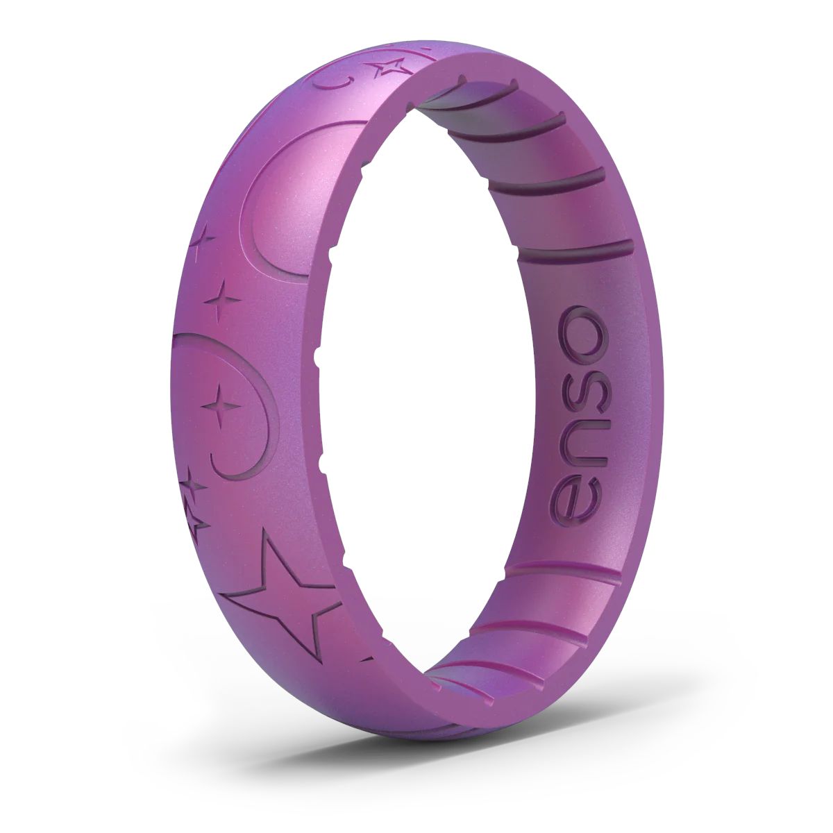 Etched Classic Thin Silicone Ring - Fairy Magic | Enso Rings