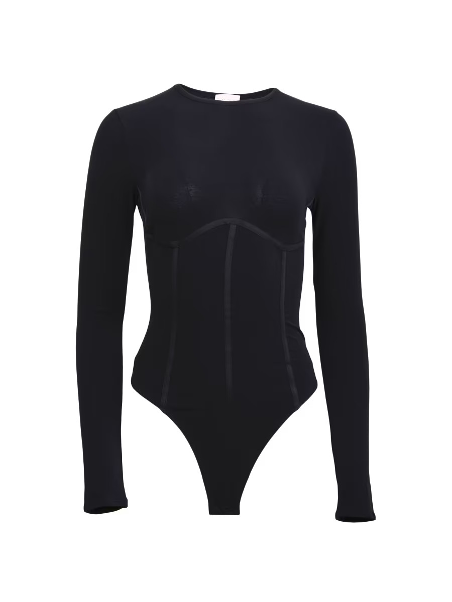 Cotton T-Shirt Bodysuit | Saks Fifth Avenue