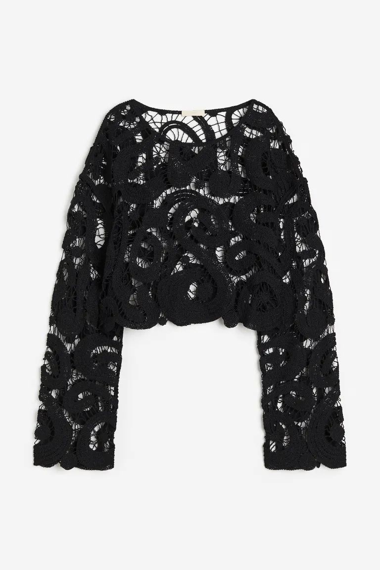 Crochet-look Top | H&M (US + CA)